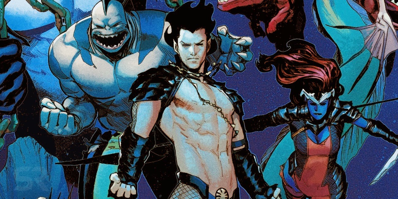 Namor Comic Team Defenders Deep