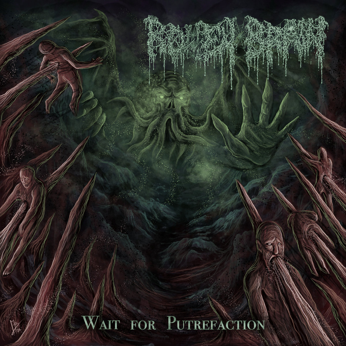 ROTTEN BRAIN Wait For Putrefaction cover