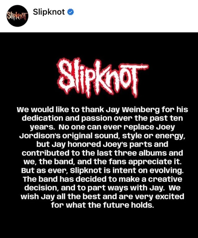 slipknotstatementweinberg2