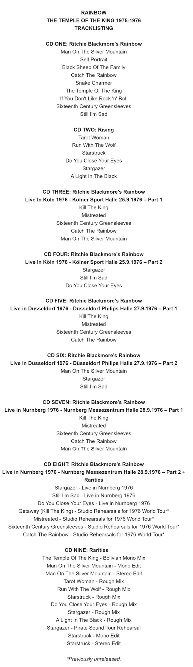 rainbowtempletracklisting